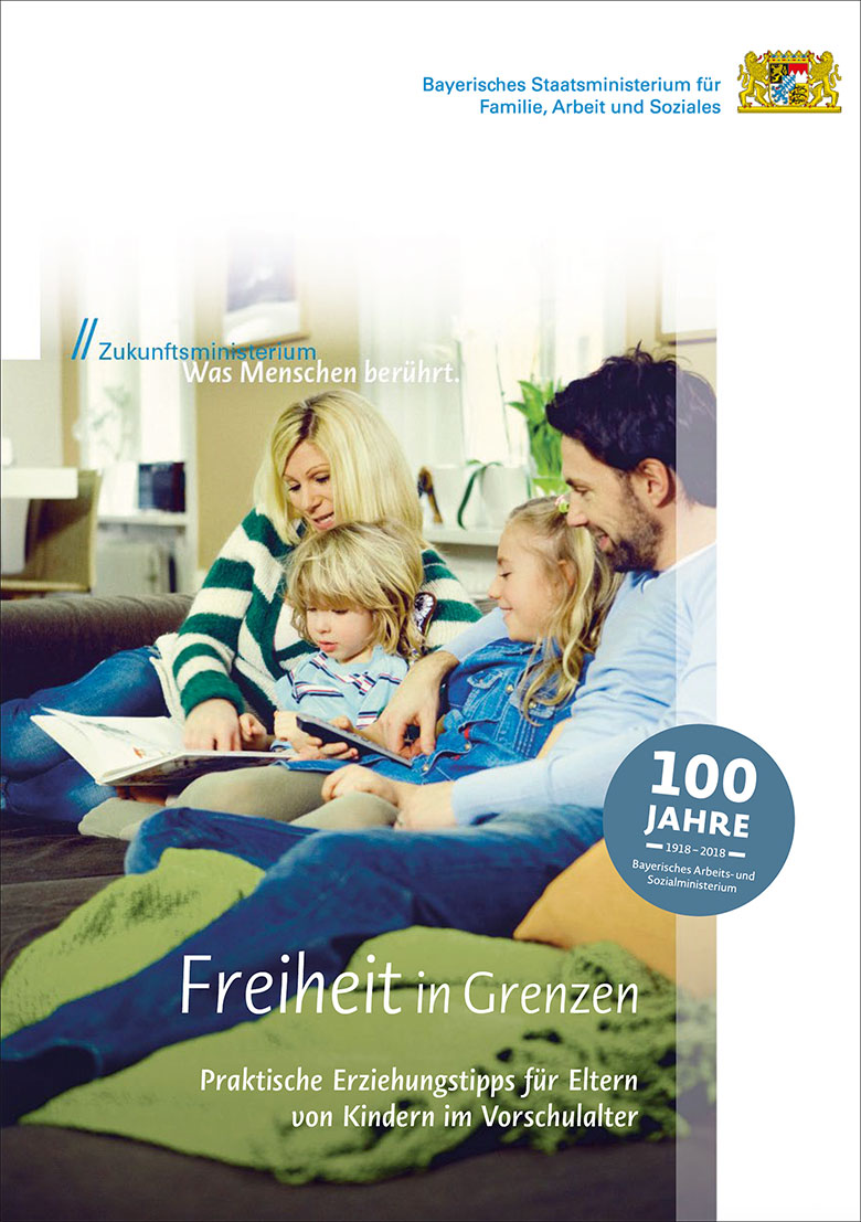 Titelbild der Broschüre und DVD „Freiheit in Grenzen