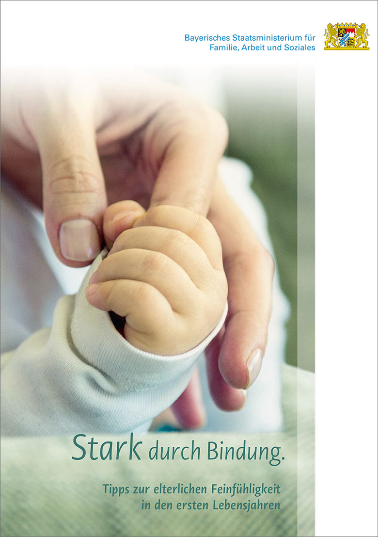 Titelbild der Broschüre „Stark durch Bindung