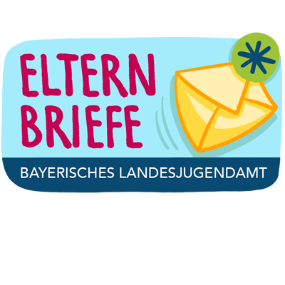 Briefumschlag neben der Schrift Elternbriefe